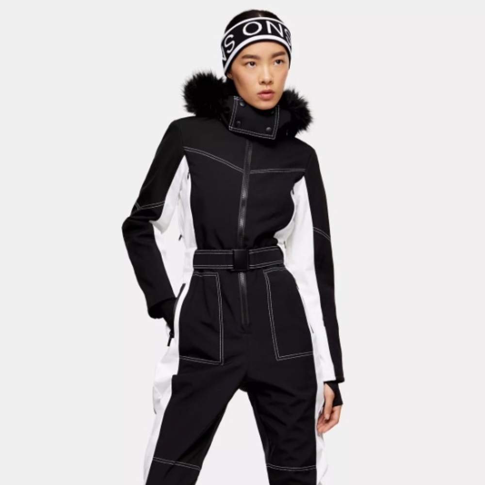 Topshop SNO Waterproof Belted Snowsuit